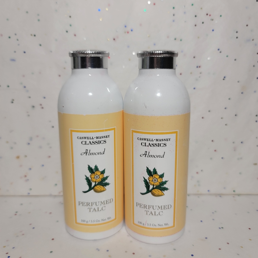 CASWELL - MASSEY CLASSICS PERFUMED TALC 3.5 OZ 2PC